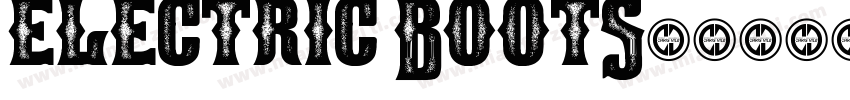 Electric Boots字体转换